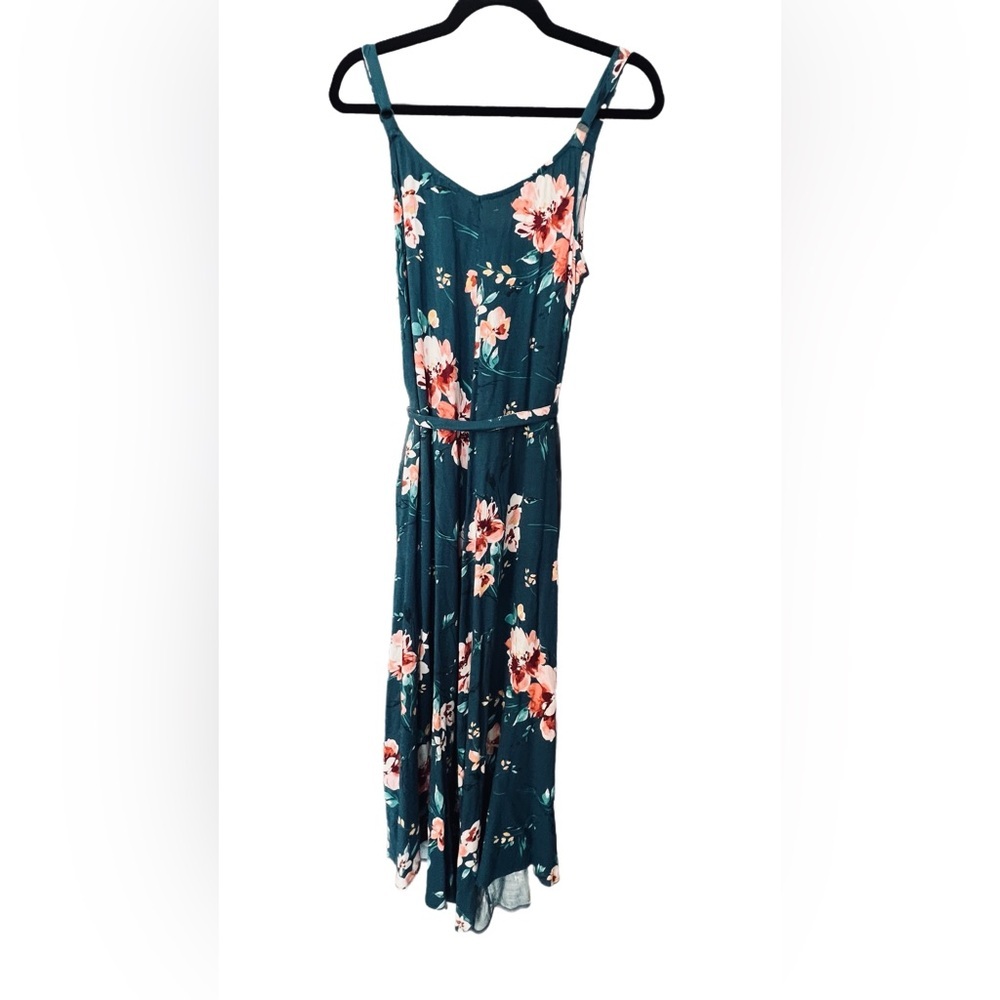 Like New! Torrid Rayon Slub Easy Culotte Jumpsuit, Size 0X (L/12) - Picture 6 of 7
